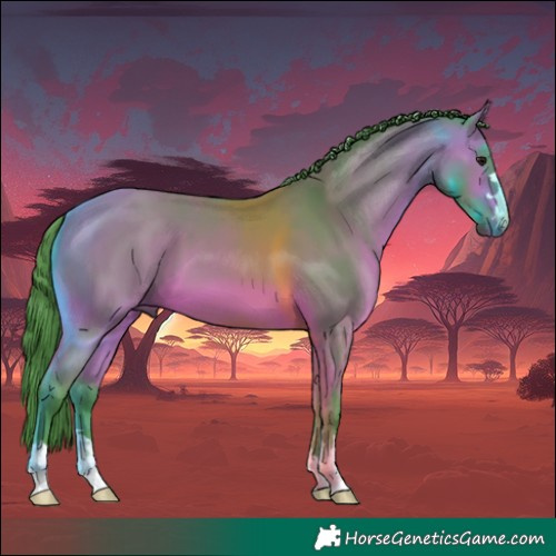 Horse Color:Watercolor Bay