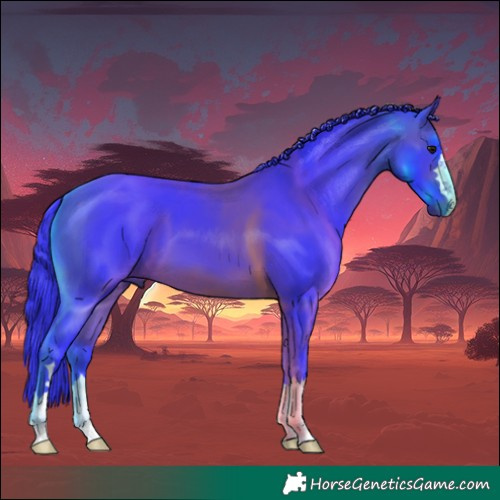 Horse Color:Watercolor Brown 