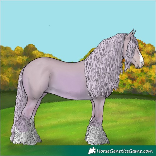 Horse Color:Watercolor Palomino Dun 