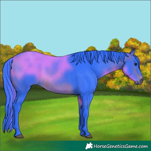 Horse Color:Watercolor Brown 