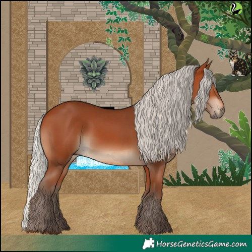 Horse Color:Silver Bay 