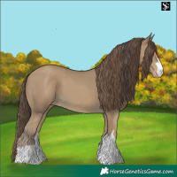 Horse Color:Classic Cream Champagne  and Classic Cream Champagne 