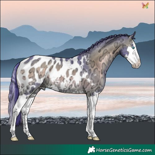 Horse Color:Watercolor Liver Red Onyx Ice Splash Blanket