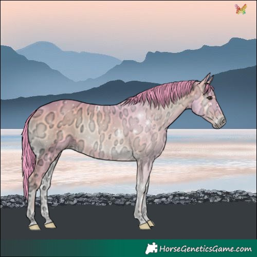 Horse Color:Watercolor Liver Red Onyx Ice 