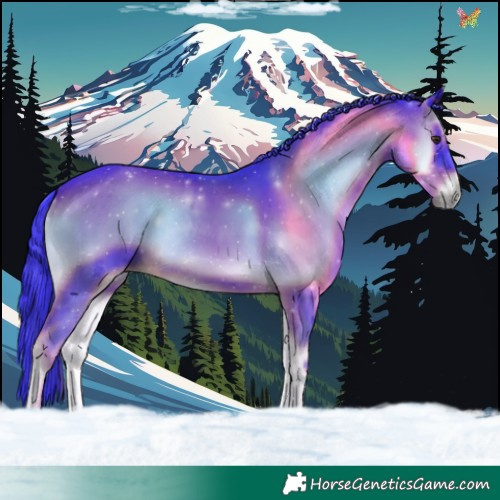 Horse Color:Watercolor Liver Red Onyx 