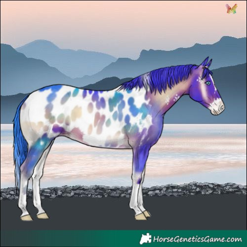 Horse Color:Watercolor Liver Red Onyx Splash Blanket 