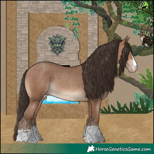 Horse Color:Sable Champagne