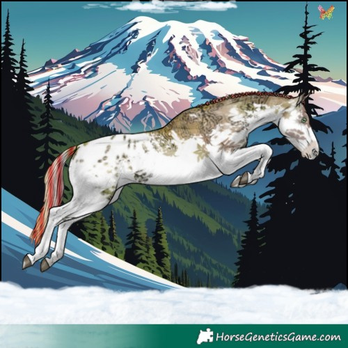 Horse Color:Painted Chocolate Palomino Ice Pearl Onyx Sabino Splash Tobiano Appaloosa 