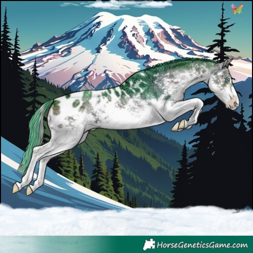 Horse Color:Painted Watercolor Brown Ice Onyx Splash Blanket
