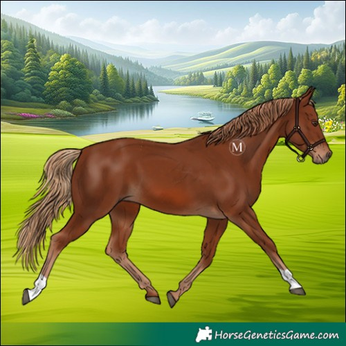 Horse Color:Chestnut 