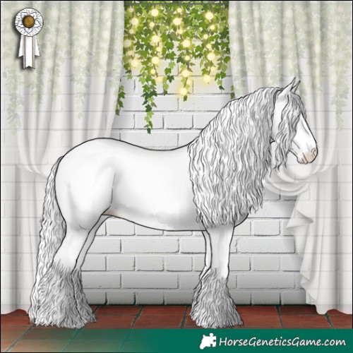 Horse Color:Silver Smoky Creme Dun Splash