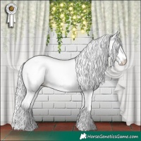 Horse Color:Silver Smoky Creme Dun Splash