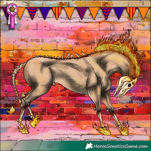 Horse Color:Amber Champagne 