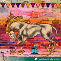 Horse Color:Gold Champagne