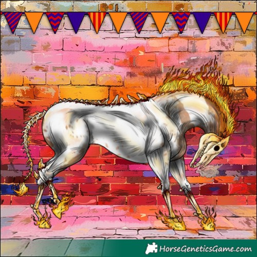 Horse Color:Amber Champagne Tobiano Appaloosa 