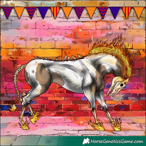 Horse Color:Classic Champagne Tobiano 