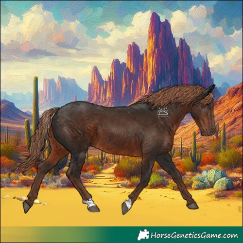 Horse Color:Liver Chestnut 