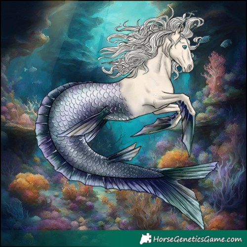 Horse Color:Cremello Splash  and Cremello Splash 