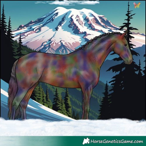 Horse Color:Nacre Brown