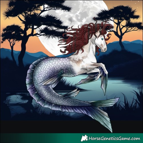 Horse Color:Painted White Spotted Bay Ice Onyx Splash