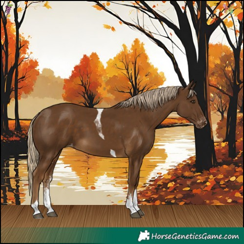 Horse Color:Chocolate Palomino Sabino Tobiano Appaloosa Rabicano