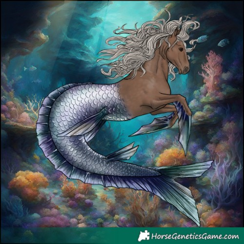 Horse Color:Silver Black 