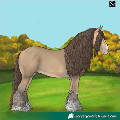 Horse Color:Sable Cream Champagne 