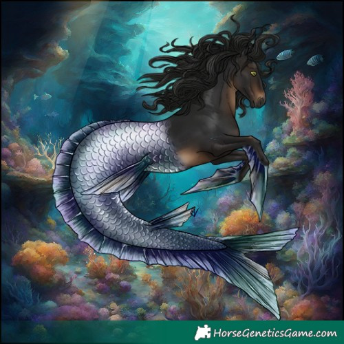 Horse Color:Gray Brown 