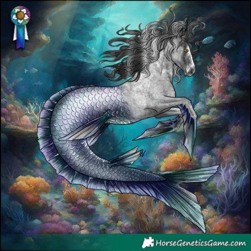 Horse Color:Powder White Gray Brown Roan Rabicano 