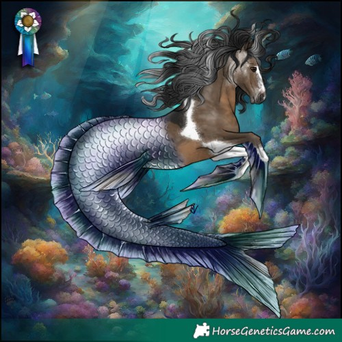 Horse Color:Gray Brown Dun Tobiano Rabicano 