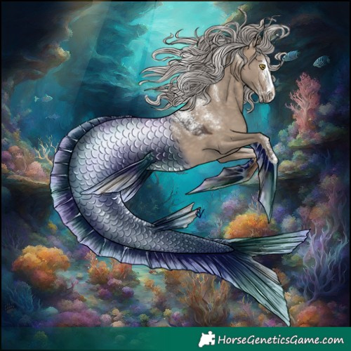 Horse Color:Powder White Silver Brown Dun 