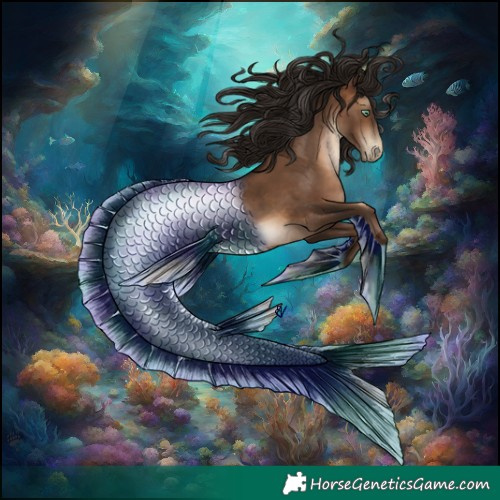 Horse Color:Powder White Gray Brown Pearl Rabicano