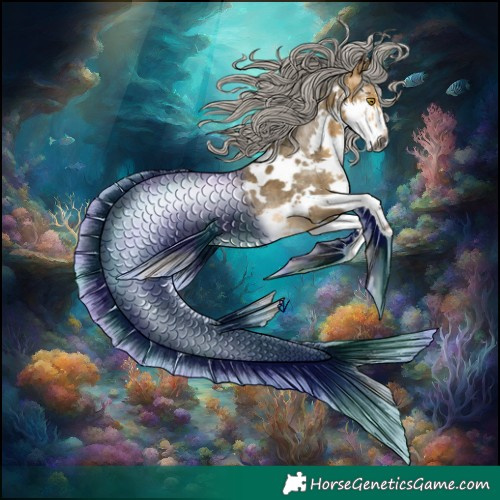 Horse Color:Gray White Spotted Silver Buckskin Dun Splash Rabicano 