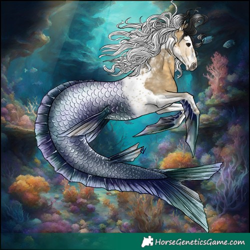 Horse Color:Gray Buckskin Dun Splash Tobiano