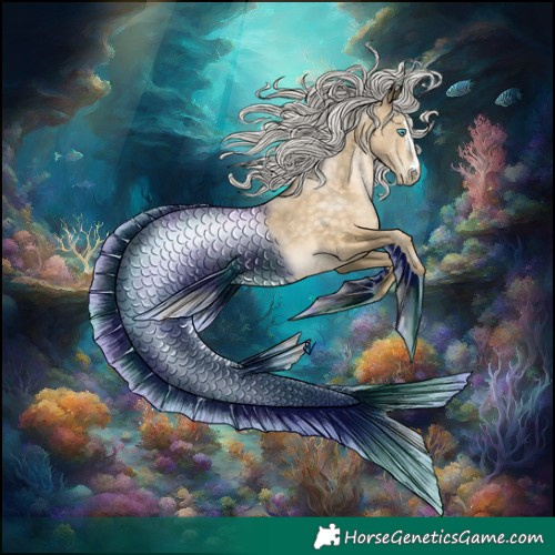 Horse Color:Silver Buckskin Pearl