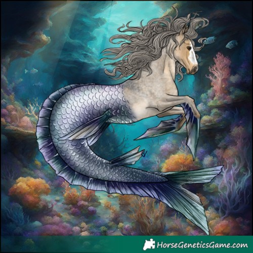 Horse Color:Gray Silver Buckskin Roan Dun