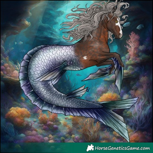 Horse Color:Silver Brown Rabicano