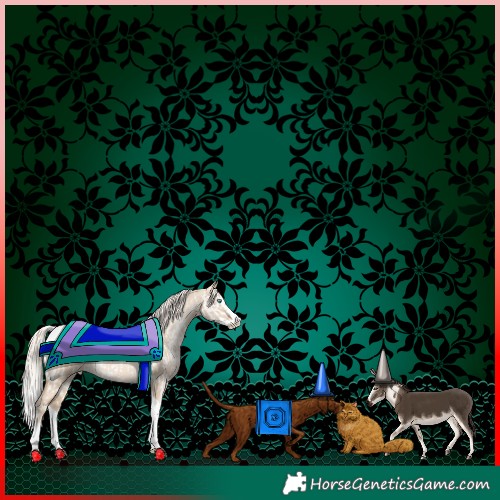 Horse Color:White Spotted Chocolate Palomino Pearl Dun Sabino Splash Snowcap Rabicano and Chocolate Palomino Pearl Dun Sabino Splash Tobiano Snowcap Rabicano