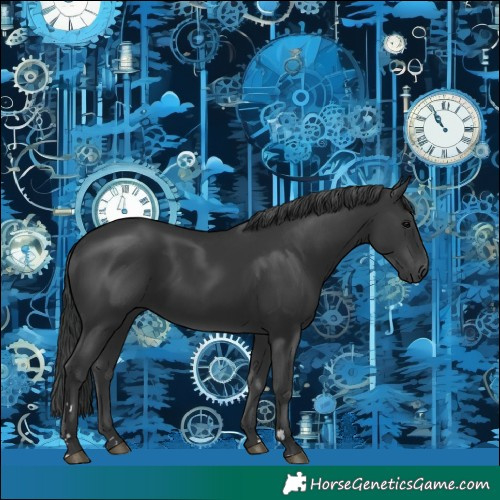 Horse Color:Black 