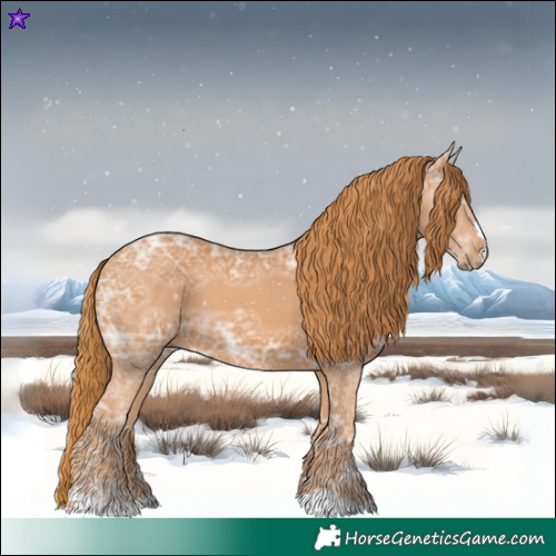 Horse Color:Chestnut Ice 