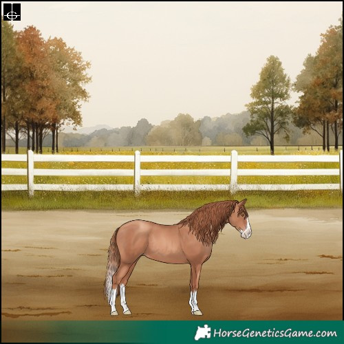 Horse Color:Gold Champagne Splash Rabicano