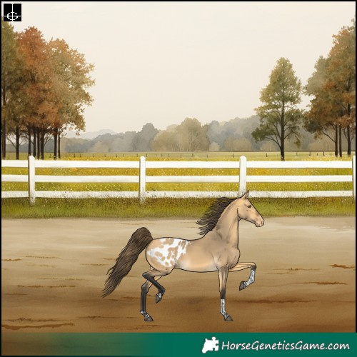 Horse Color:Buckskin Dun Tobiano Appaloosa Rabicano 