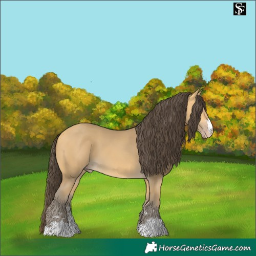 Horse Color:Amber Cream Champagne