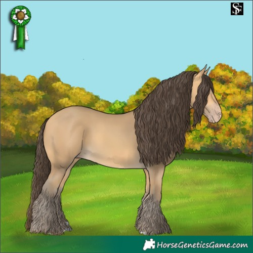 Horse Color:Amber Cream Champagne