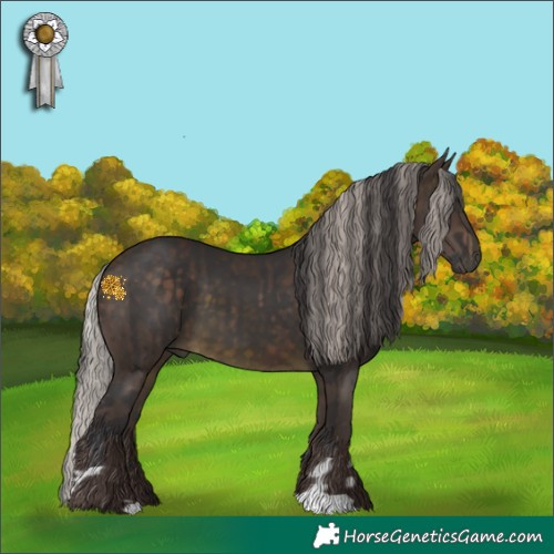 Horse Color:Buckskin and Silver Brown