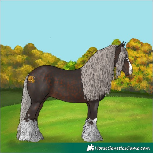 Horse Color:Silver Brown 