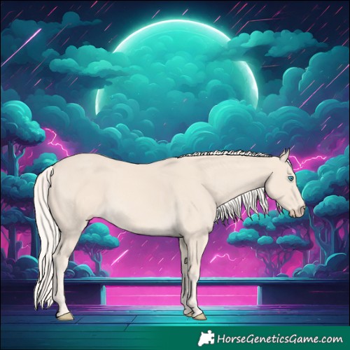 Horse Color:Cremello
