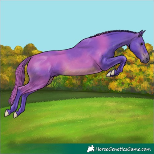 Horse Color:Watercolor Brown 