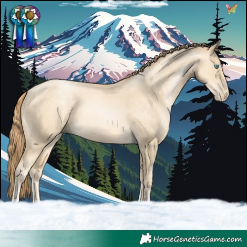 Horse Color:Chocolate Sable Cream Champagne Pearl