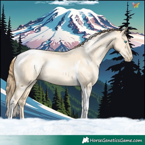 Horse Color:Sable Cream Champagne Pearl Dun Tobiano